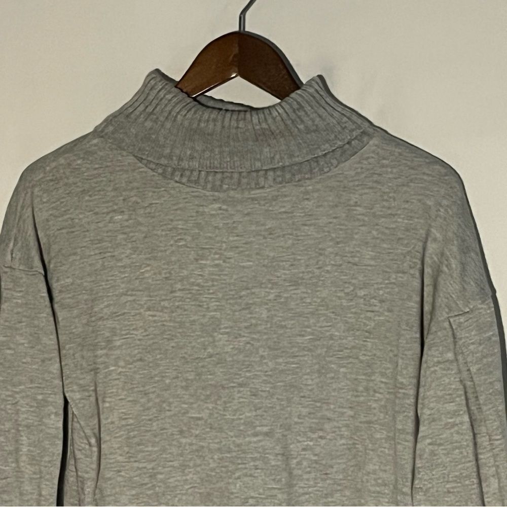 Nordstrom BP Grey Turtleneck Sweatshirt - Picture 3 of 6